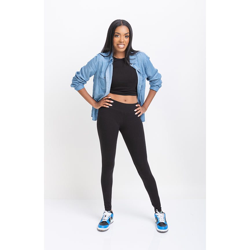 High-rise leggings