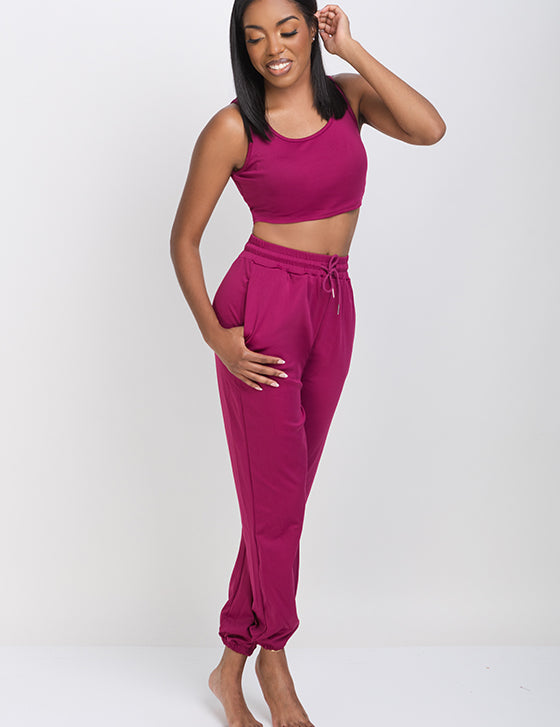 Zen Cropped Lounge Set
