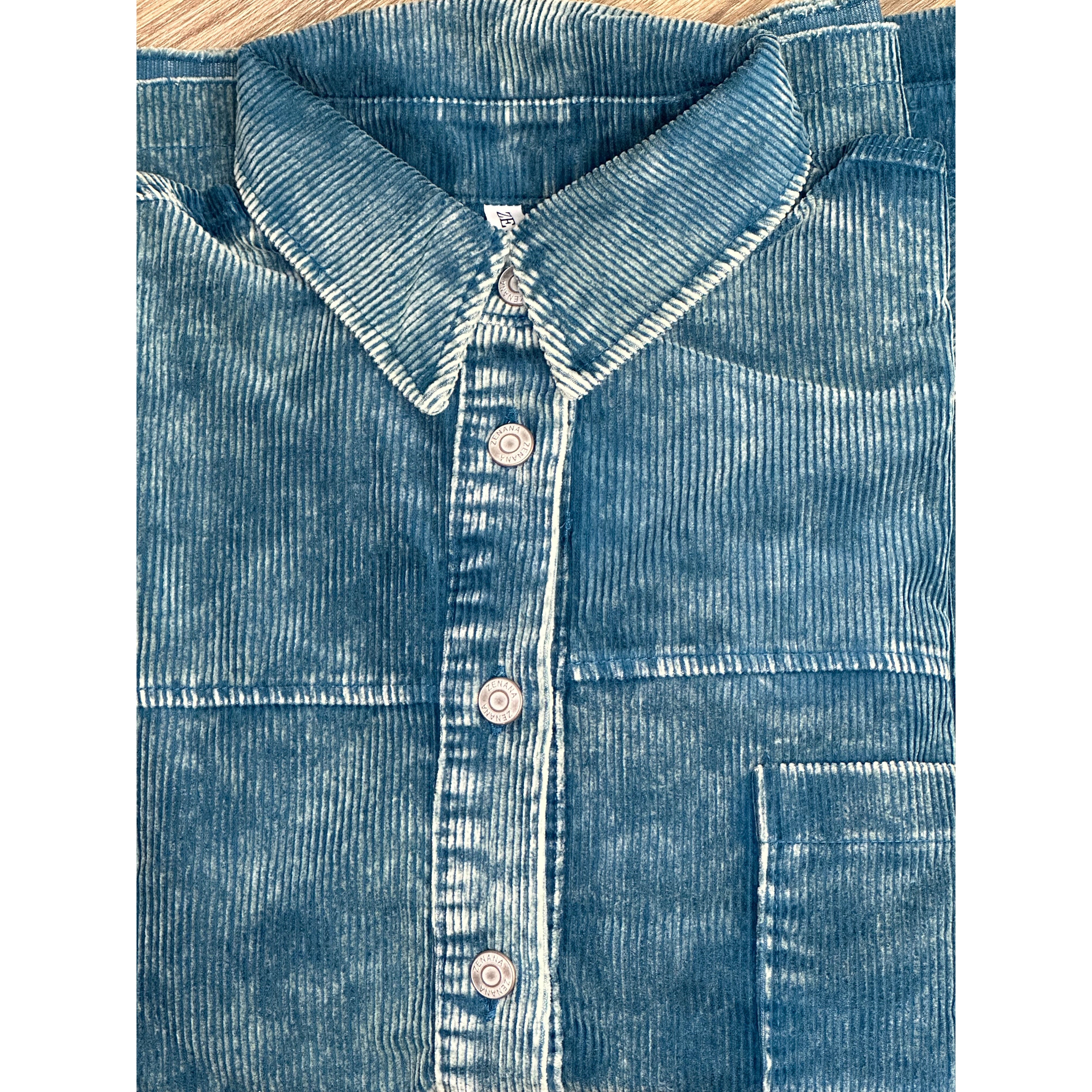 Erin Pocketed Button Down Shacket