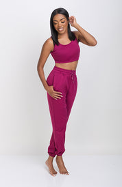 Zen Cropped Lounge Set