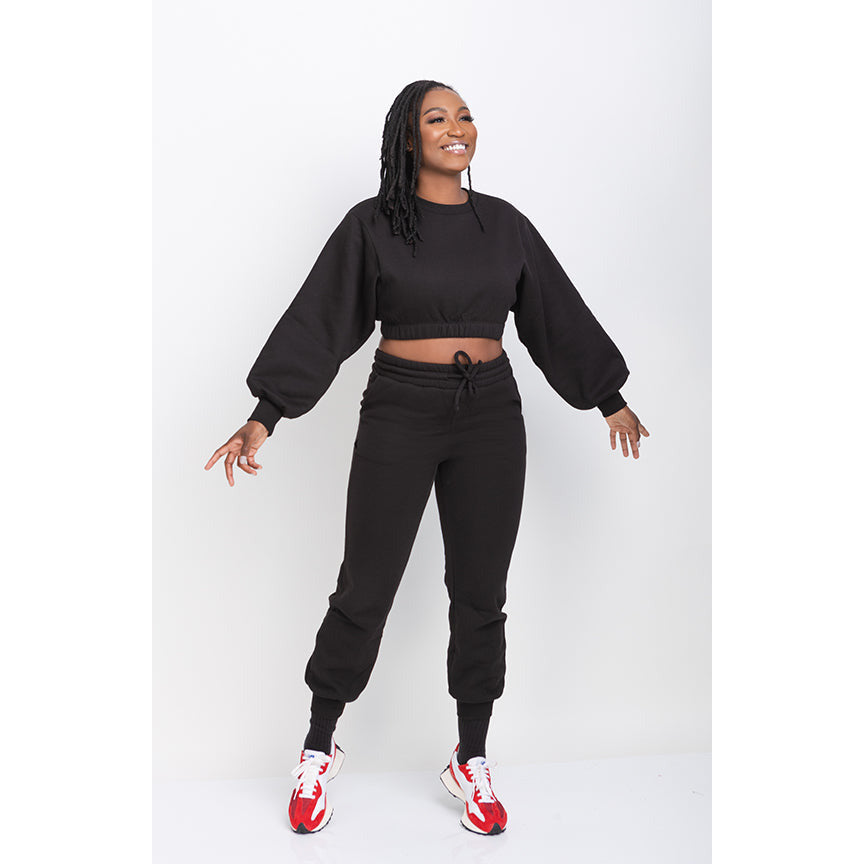 R&R Cropped Set | Cropped Jogger Set