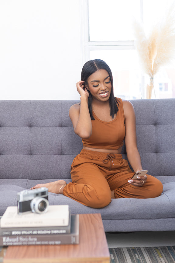 Zen Cropped Lounge Set