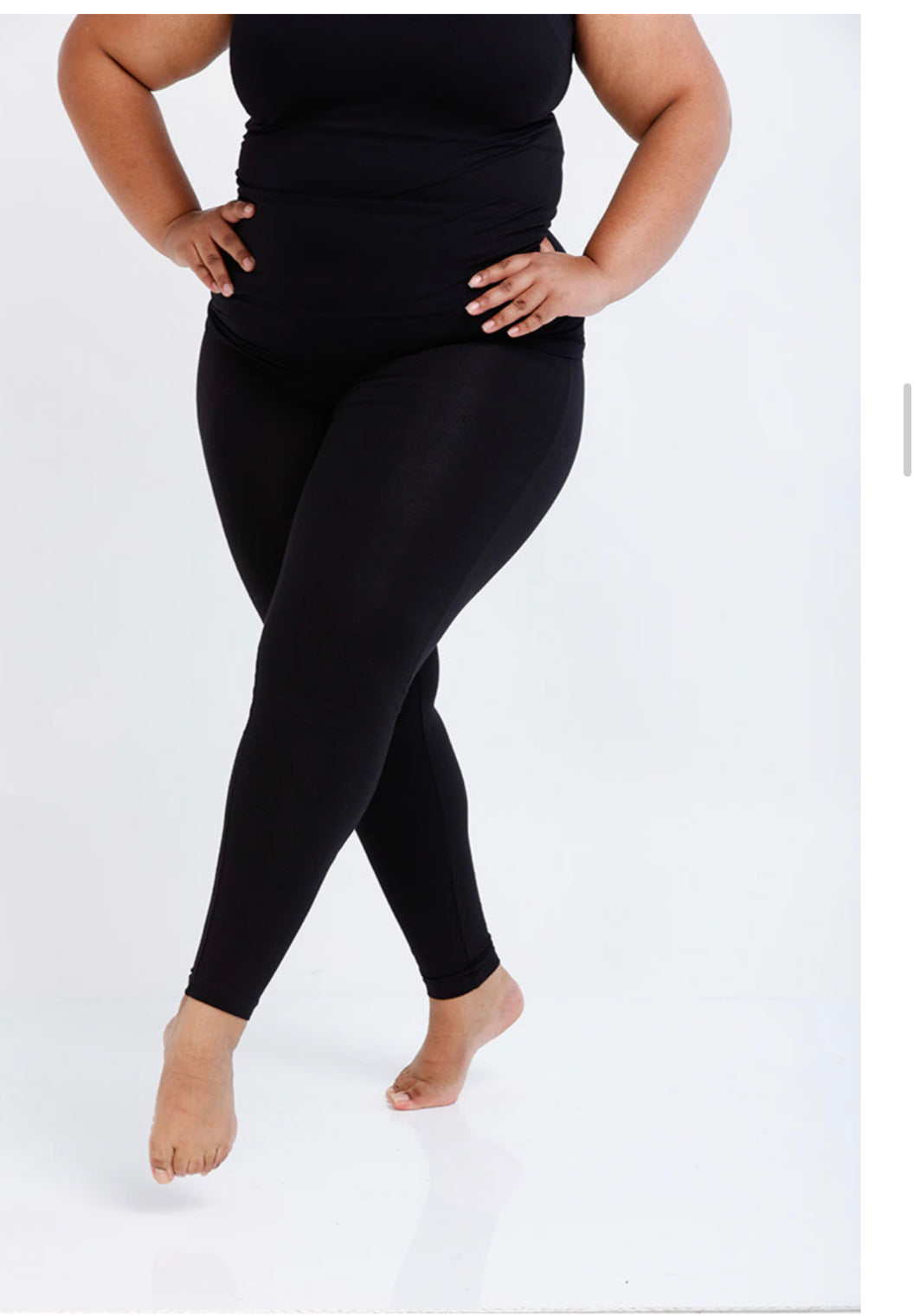 Plus Size High Waisted Leggings